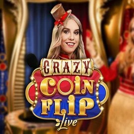 Crazy Coin Flip logo by Evolution at UnionBet CasinoCrazy Coin Flip