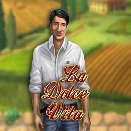 La Dolce Vita slot logo by Gamomat at UnionBet CasinoLa Dolce Vita