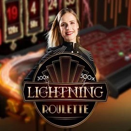 Lightning Roulette slot icon by Evolution, available at UnionBet Casino