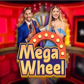 Mega Wheel slot logo by Pragmatic Play at UnionBet Casino