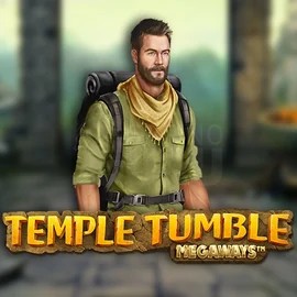 Temple Tumble Megaways slot logo by Relax Gaming at UnionBet CasinoTemple Tumble Megaways